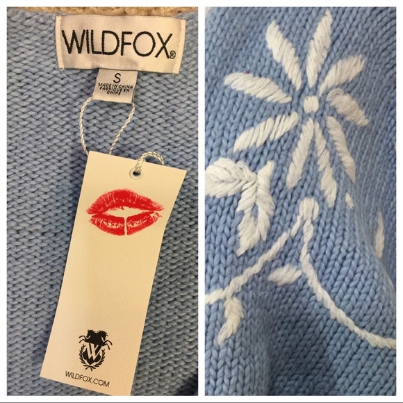 NWT! Wildfox Western Floral Beaumont Sweater - Picture 8 of 8